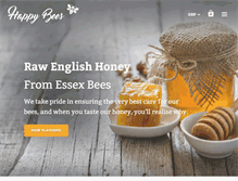 Tablet Screenshot of happybees.net